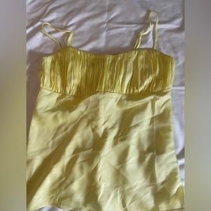 Jcrew Gathered stretch silk camisole